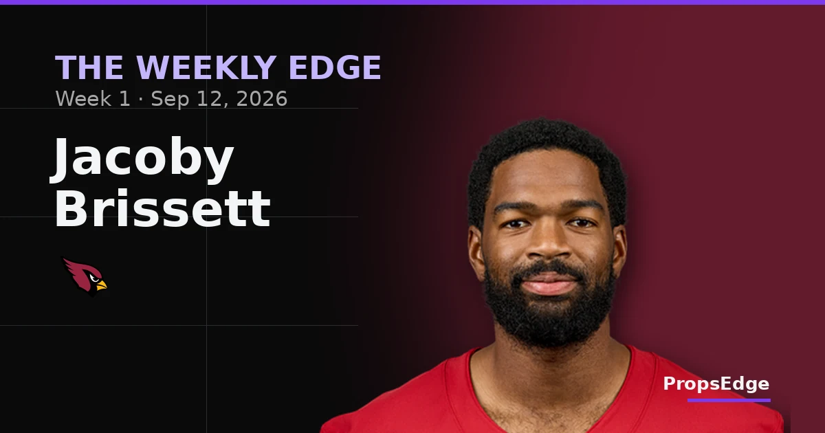 Cover Image for The Weekly Edge, Week 1: Five Free NFL Player Props With Receipts