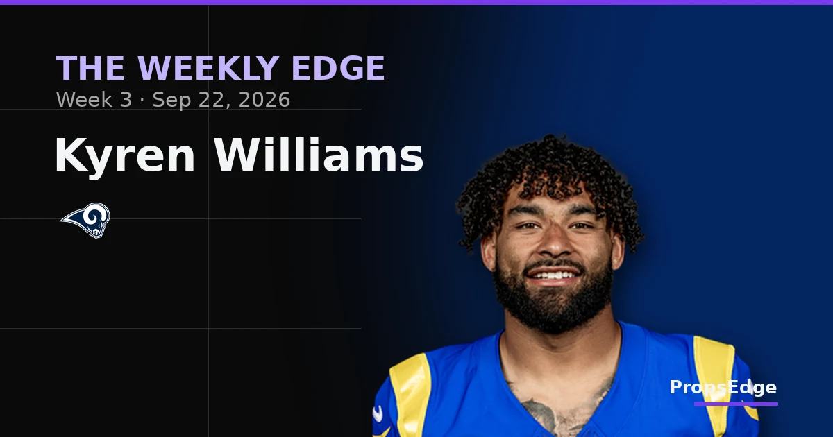 Cover Image for Week 3: The Weekly Edge, Three Picks and Last Week's Receipts